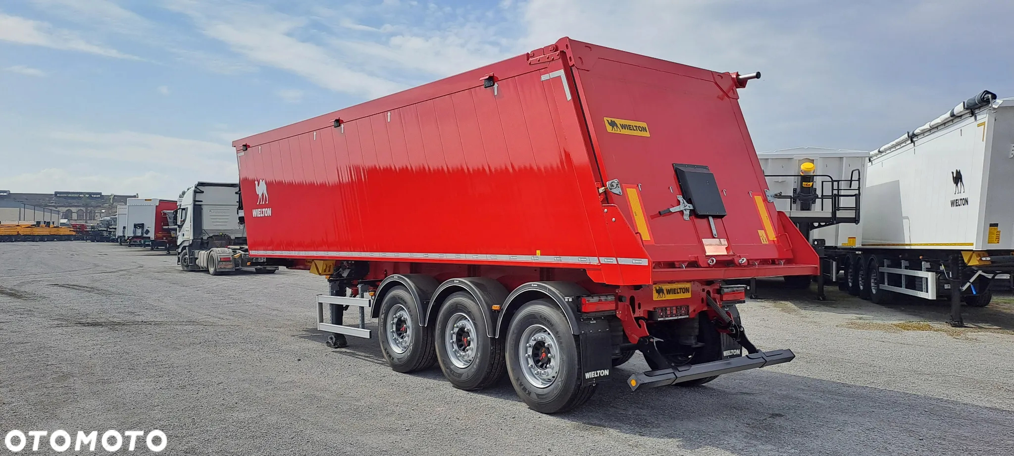Wielton 169 tyś netto PLN - 42m3 , NOWA - Waga 5700kg - 2