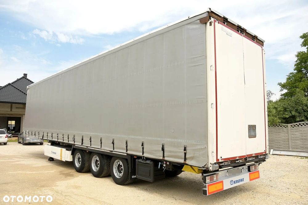 Krone Naczepa KRONE * FIRANKA * 2016 * MEGA * LOWDECK * OŚ PODNOSZONA * ZADBANA! - 4