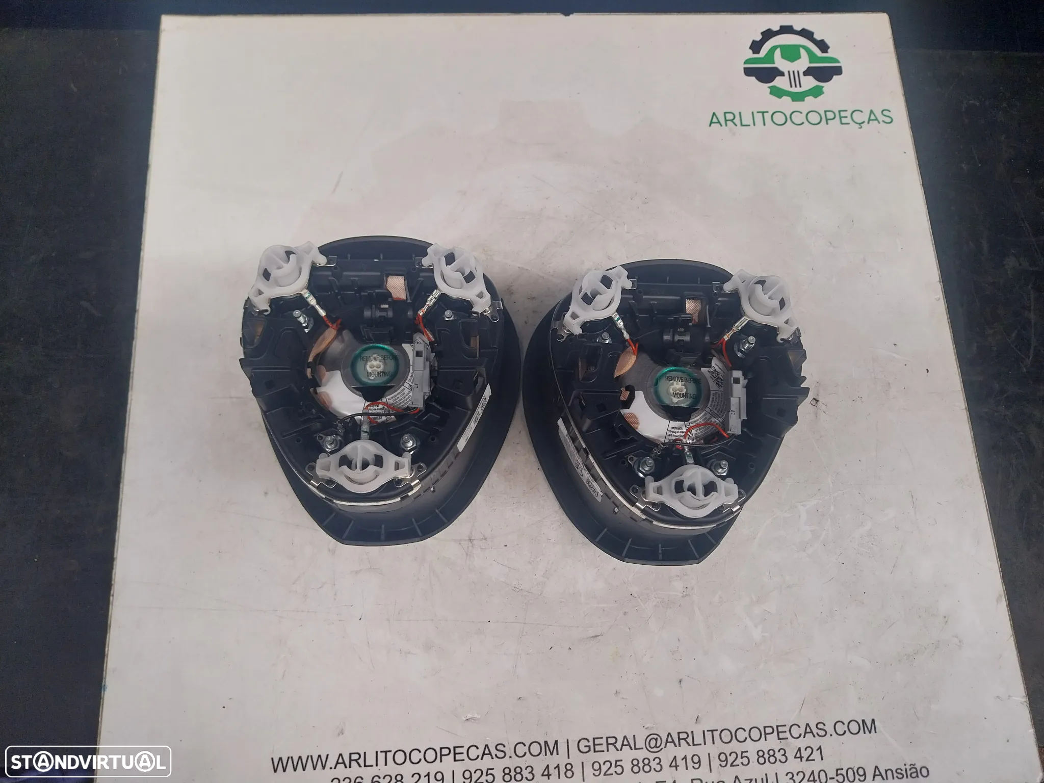 Airbag condutor Opel Combo Ref: 34206793G - 4