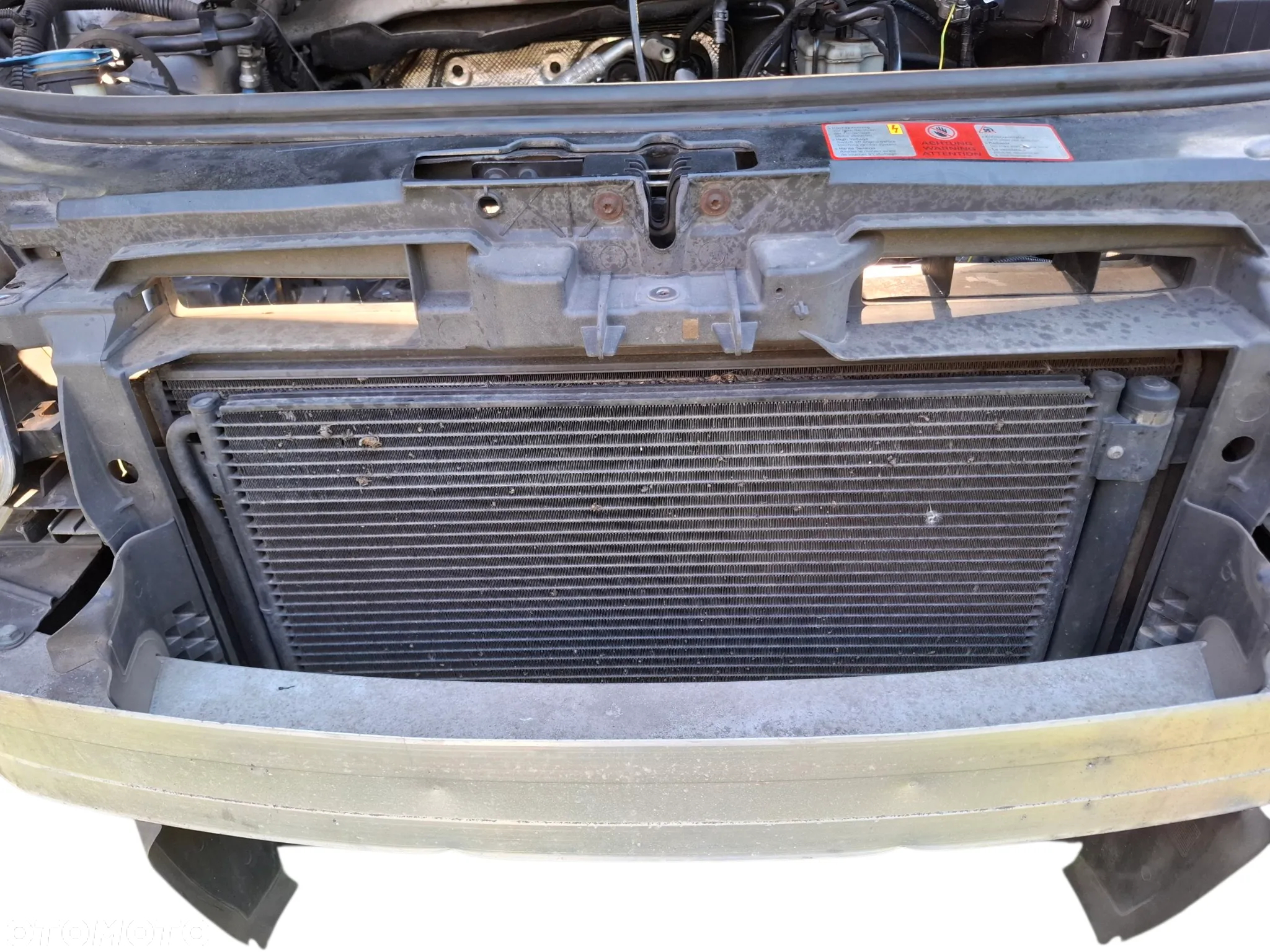 WZMOCNIENIE CZOLOWE PAS PRZEDNI KOMPLET AUDI A3 8P 03-08 2.0FSI AXW SLASK WYSYLKA - 3