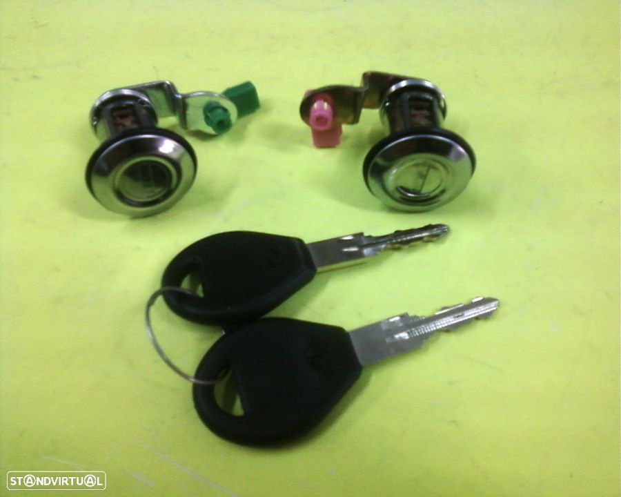jogo canhões portas com chaves nissan pickup d21 1986-1997 NOVO - 1