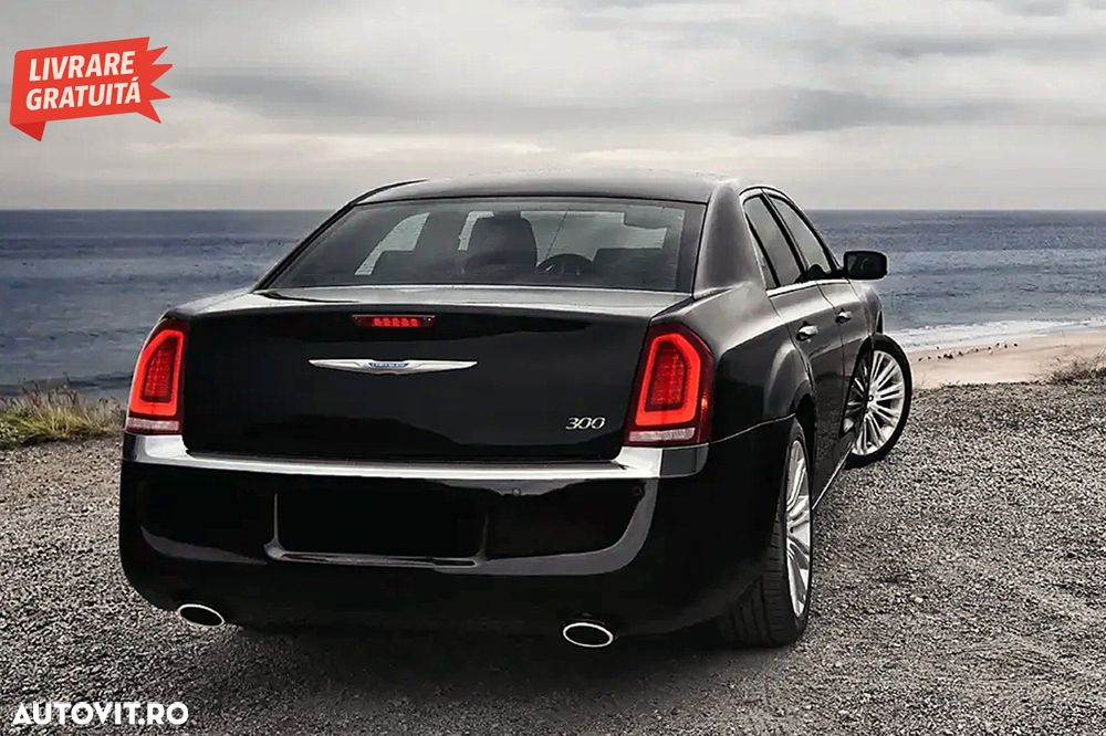 Stopuri LED Chrysler 300 LD Lancia Thema (2011-2014) Rosu cu Pornire Dinamica- livrare gratuita - 18