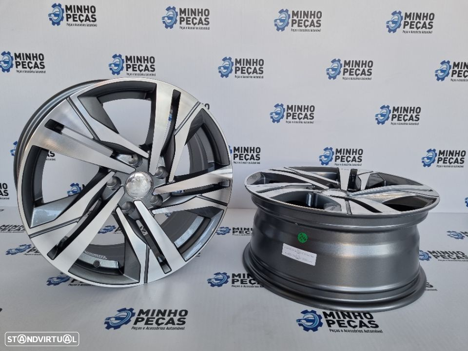 Jantes Peugeot em 16 GunMetal - 4