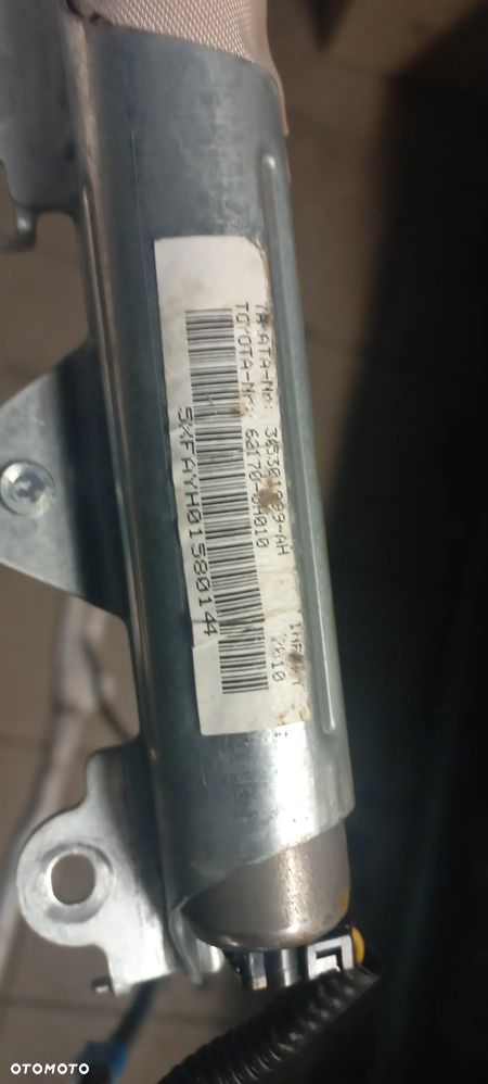 TOYOTA AYGO I 05-14 KURTYNA POWIETRZNA  c1 peugeot 107  5 drzwi  62180-0H010 - 2