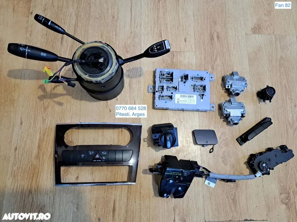 Mercedes SZL Panglica volan Panou butoane avarii ESP DSR Bloc lumini Panou butoane umplere Calculator confort Camera nigt vision Senzor parcare Capac carlig bara Broasca incuietoare haion W221 W164 W169 W245 W205 W253 W251 W216 W447 - 1