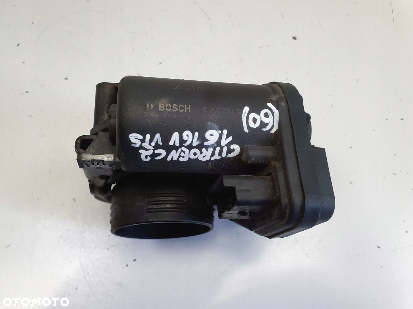 Citroen C4 1.6 16V PRZEPUSTNICA 9649510080 0280750164 - 3