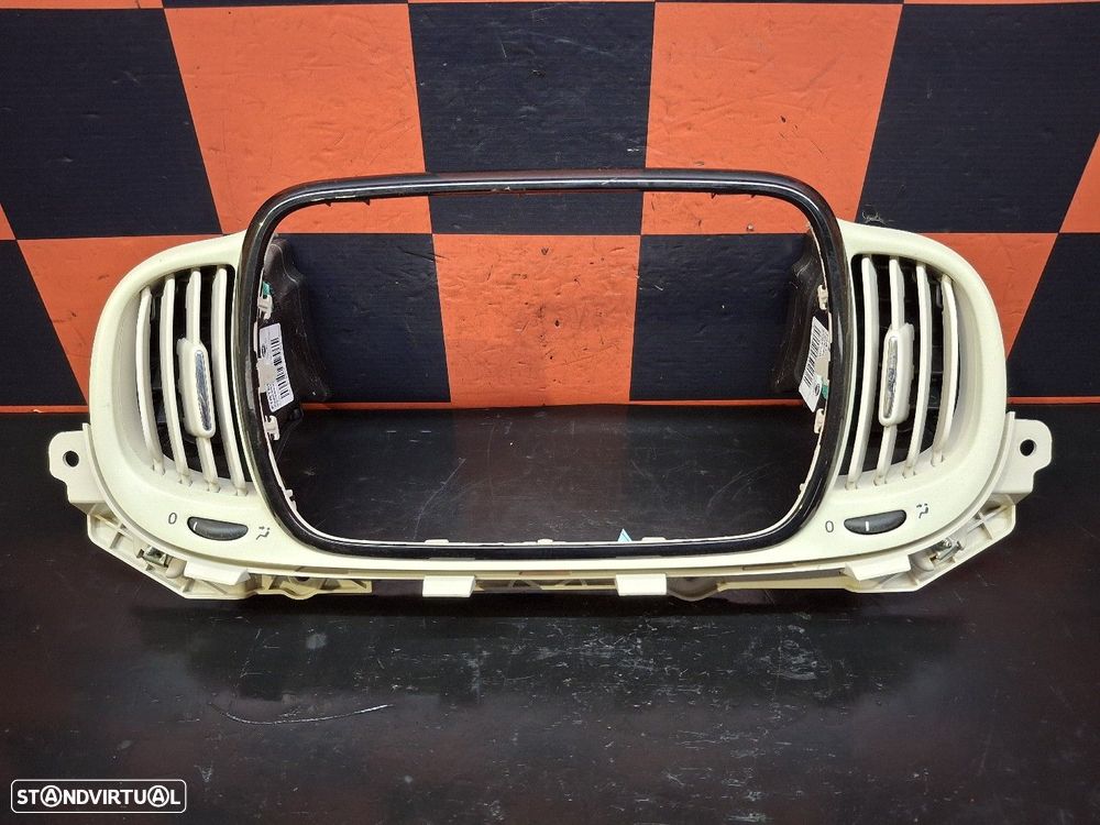 Moldura Do Rádio Fiat 500 (312_) - 1