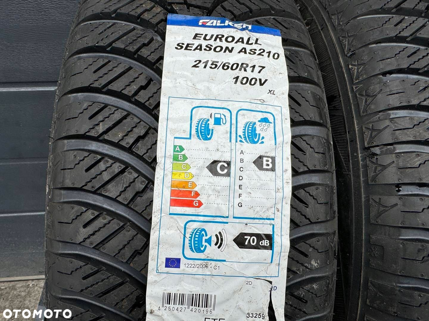 215/60R17 Falken Euroall Season AS210 para opon całoroczne - 2