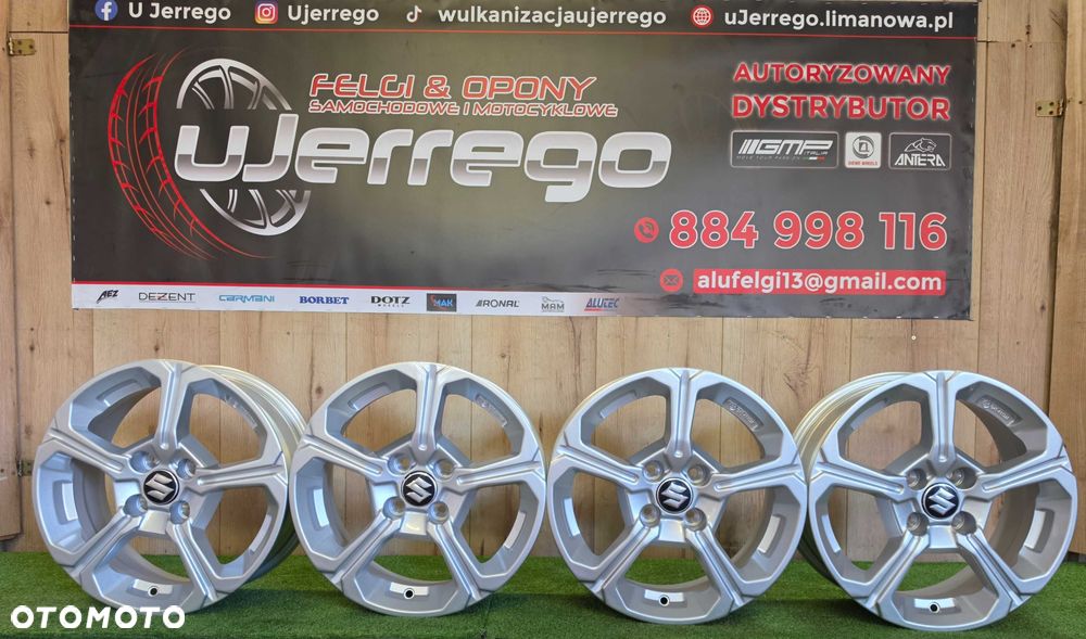 Nowe alufelfgi SUZUKI 15x4x100 - Alto,Baleno,Ignis,Liana,Swift, Splash