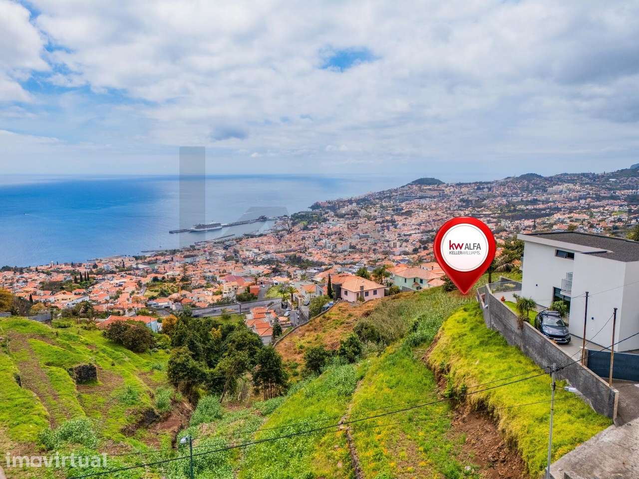 Terreno Exclusivo com Vista Panorâmica sobre a Baía do Funchal - Grande imagem: 4/46