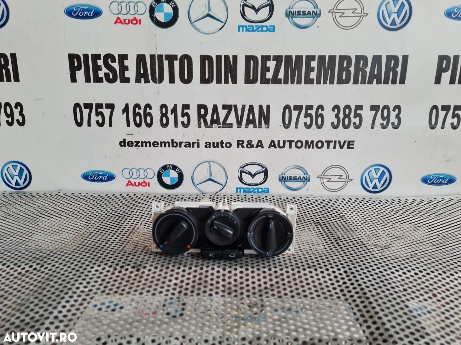 Panou Modul Comenzi Clima Cu AC Vw Bora Golf 4 - Dezmembrari Arad - 1