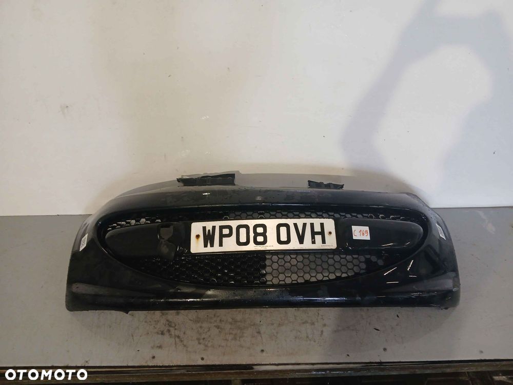 ^ ZDERZAK PRZÓD PRZEDNI CITROEN C1 EXL CZARNY