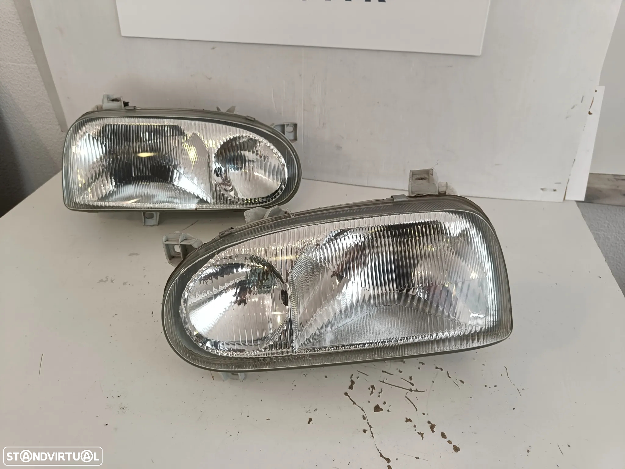 Farol óptica VW golf 3 1996 - 3