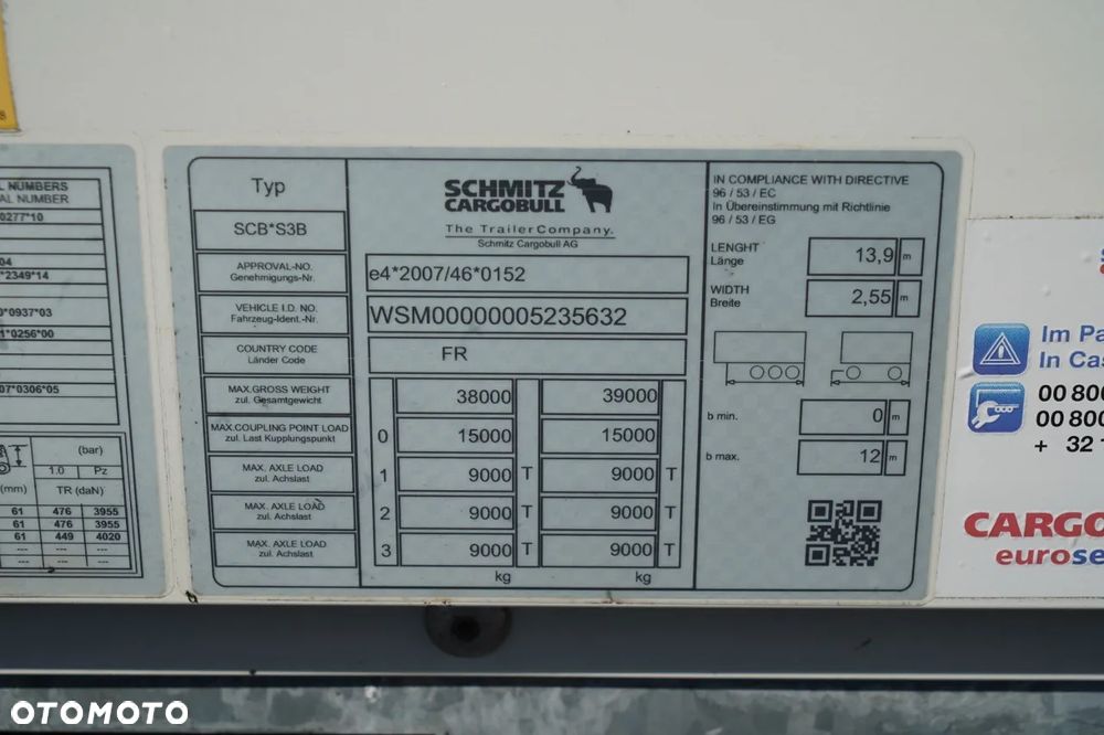 Schmitz Cargobull KONTENER KOFFER / DOPPELSTOCK / 2 OŚ PODNOSZONA / 2019 - 28