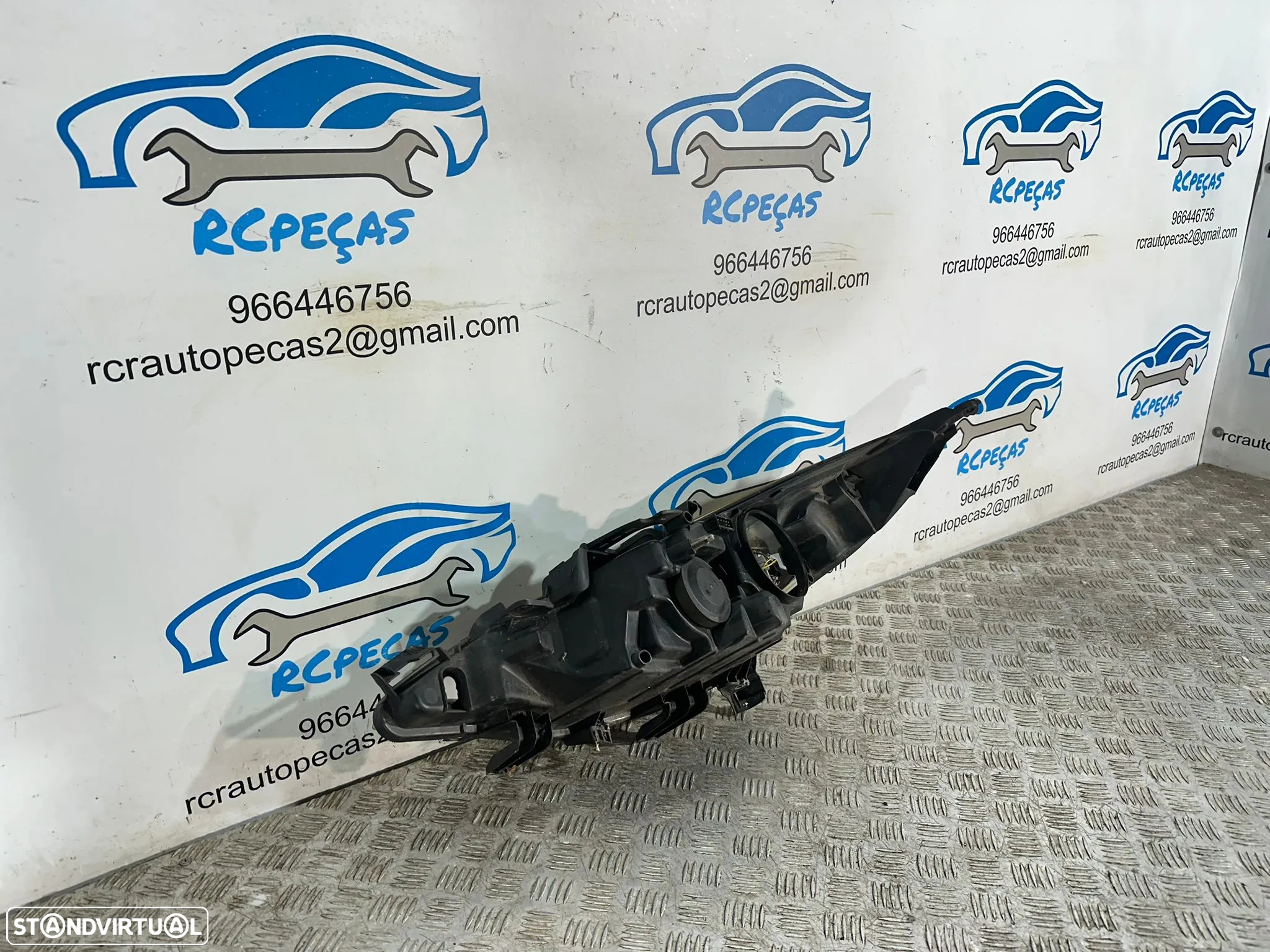.Farol Otica Frente Frontal Direita Original Peugeot 207 2006 - 2009 - 6