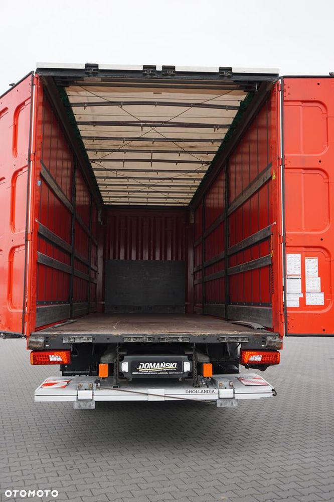 Scania P 280 / ACC / E 6 / FIRANKA + WINDA / 20 PALET / DŁ. 8,2 M / OŚ SKRĘTNA - 10