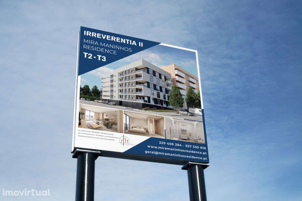 IRREVERENTIA II_MIRA MANINHOS RESIDENCE (T3 para Venda) - Grande imagem: 2/17