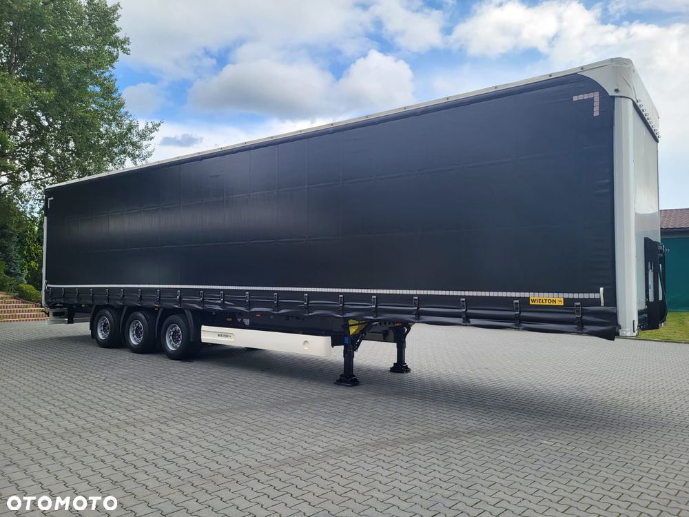 Wielton Firana Mega SAF Oś Podnoszona Dach Podnoszony Krajowa - 5