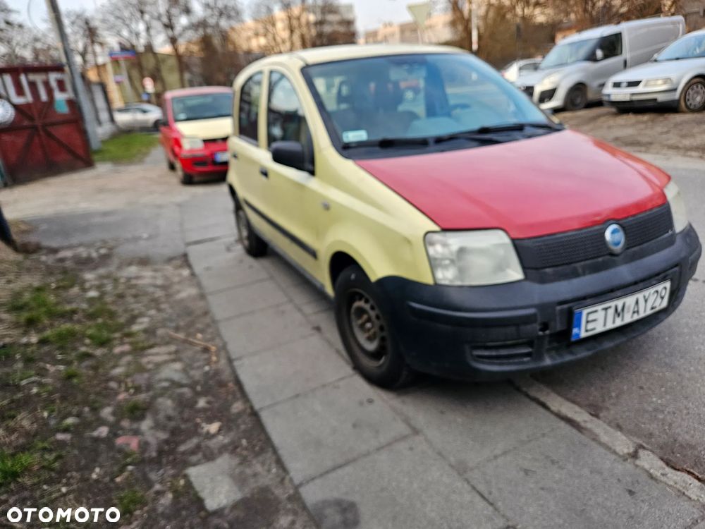 Żółty Fiat panda na części 11 - 2