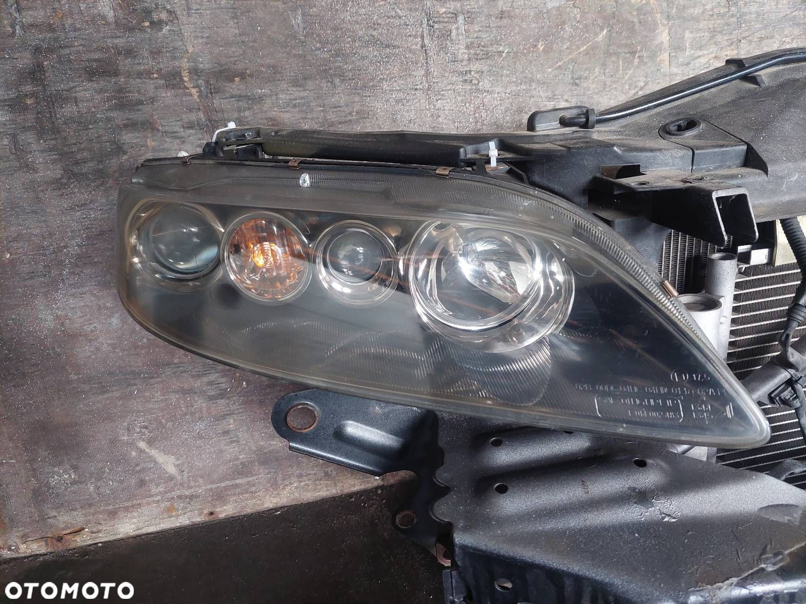 PAS PRZEDNI WZMOCNIENIE CZOŁOWE + LAMPY XENON MAZDA 6 I LIFT GG GY EU - 4