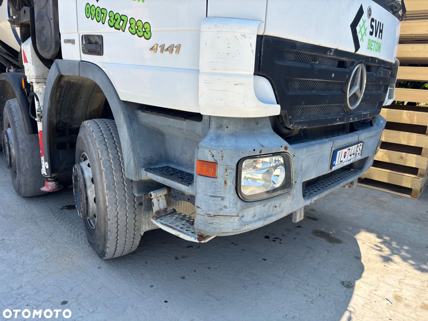 Versalift Actros 4141B 8X4 + Cifa Mk 28.4 - 37