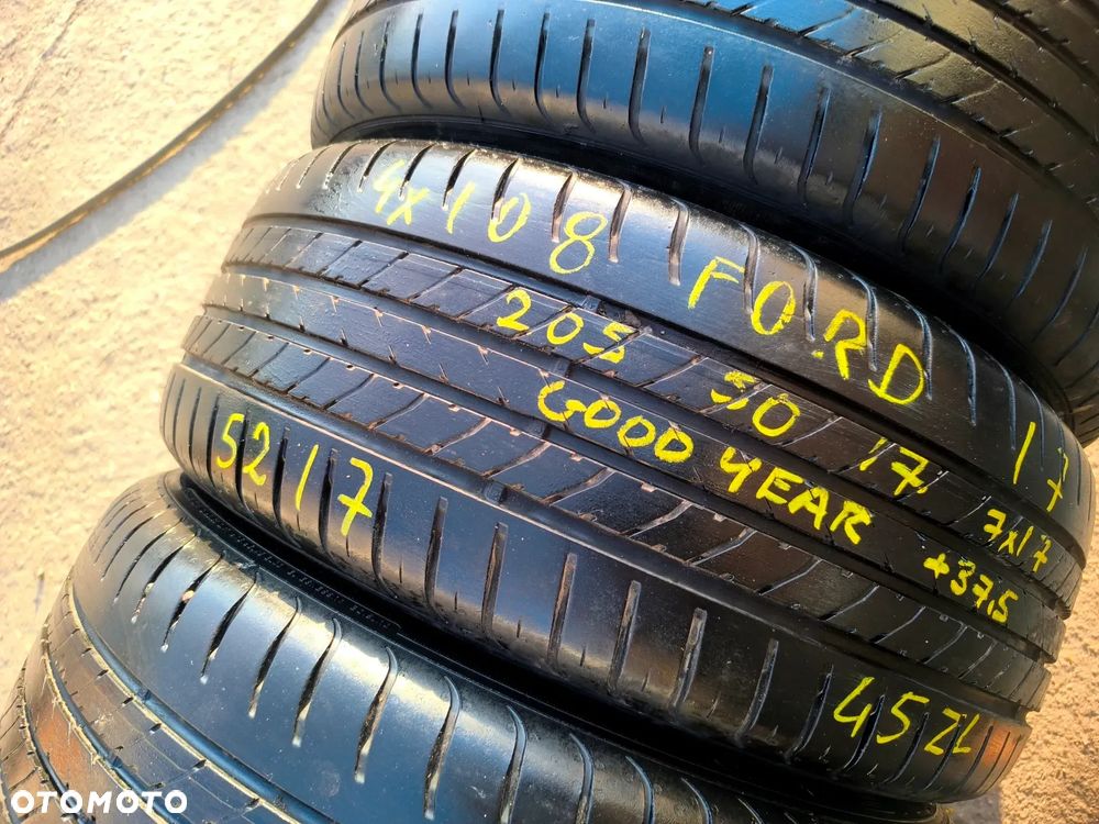 4x108 Felgi Aluminiowe Alufelgi 17 Koła Letnie Lato FORD BMAX ECOSPORT FIESTA FOCUS FUSION MONDEO COUGAR 205/50 Legnica ALU-RAD 5mm - 25