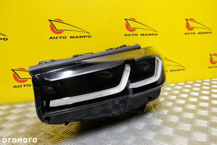 BMW 5 530 G30 G31 M5 2021- REFLEKTOR LAMPA FULL LED LEWA CIEMNA USA - 4