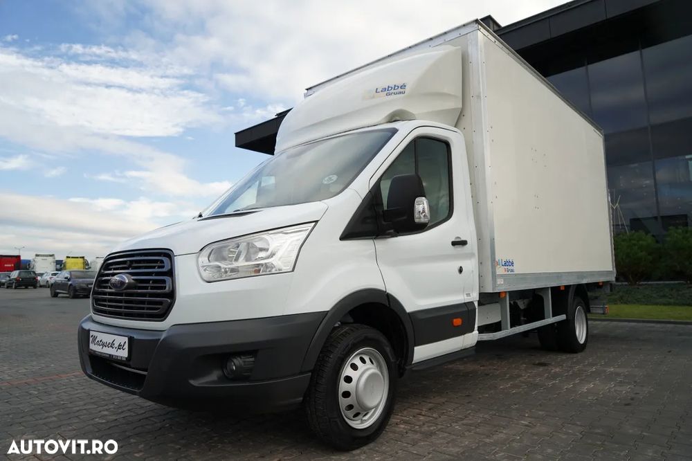 Ford TRANSIT / CONTAINER - 4.2 M / DHOLLANDIA LIFT / GVWR: 3500 KG / IMPORTAT - 9