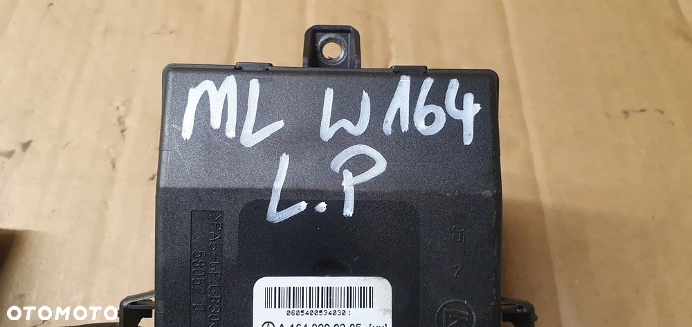 Moduł sterownik drzwi lewy przód Mercedes ML W164 A1648200385 - 5