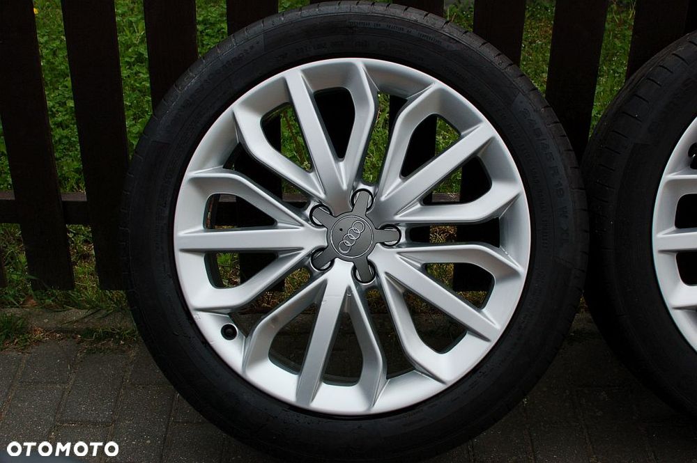 KOŁA LETNIE 19'' AUDI A4 A5 A6 5X112 ET33 ORYGINAŁ AUDI jak nowe - 2