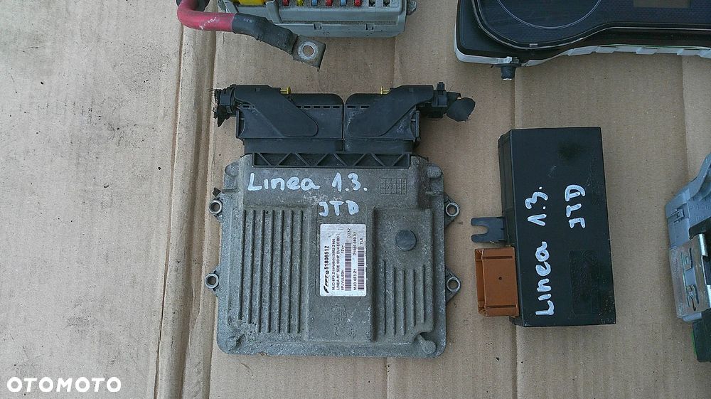 FIAT LINEA 1.3 JTD IMMO ZESTAW STARTOWY 51806512 - 2