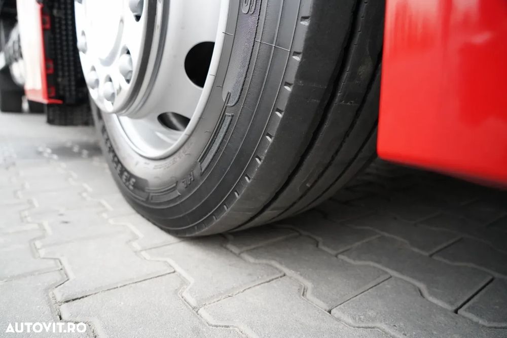 Scania S 460 / CORTINĂ 8.1 M / 60 M3 / SOLO / 6X2 / PUNTE RIDICATĂ / PUNTE DIRECȚIE - 16