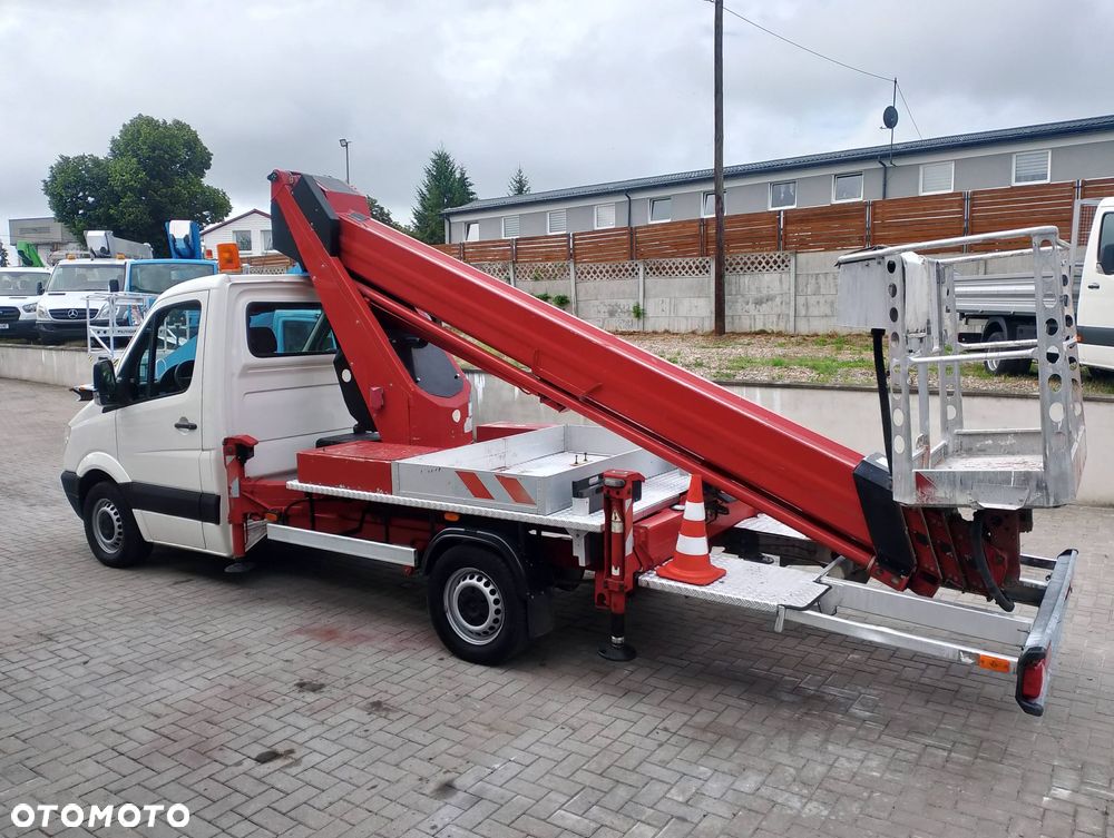 Mercedes-Benz Podnośnik Koszowy Zwyżka Ruthmann TB 270 27 metrów  14 w Bok Udt jak Wumag Multitel Cena Brutto!! - 4
