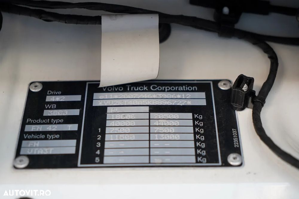 Volvo FH 500 / CONTRACT DE SERVICE POST-SERVICE / IMPORTAT - 35