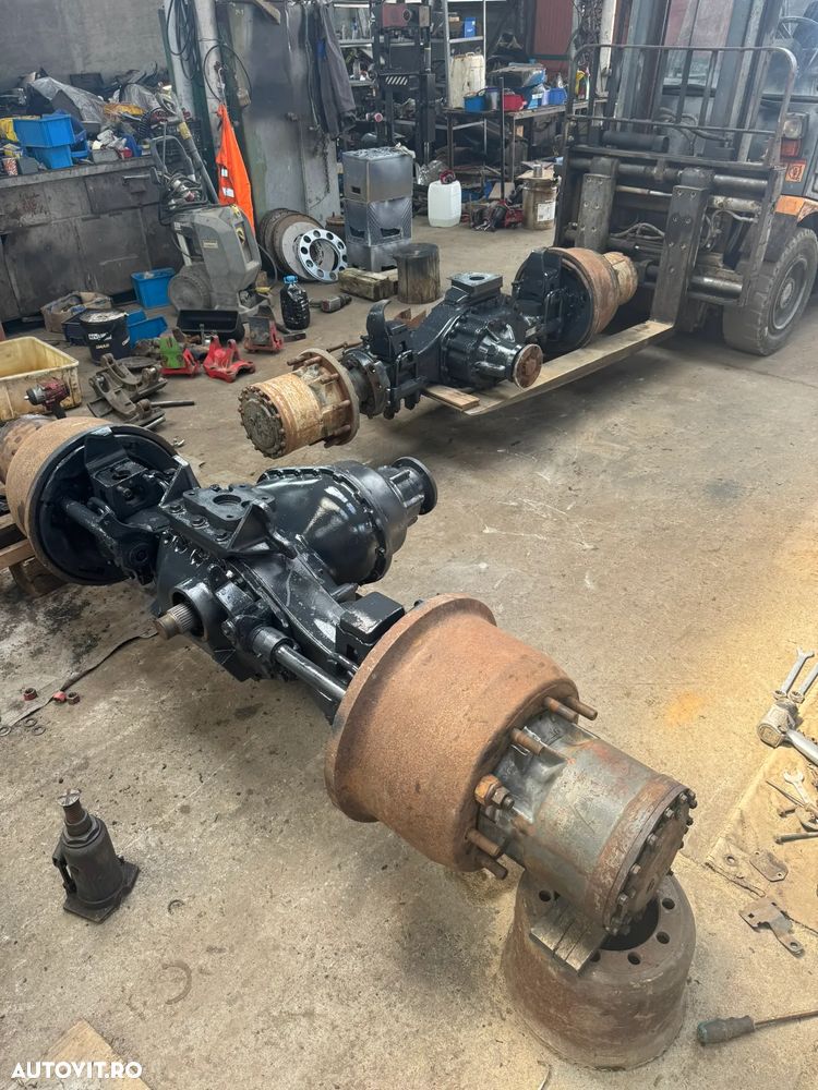 DAF Axe 8X4 6X4 cu multiplicatori Double Drive Bogie 1324709, 1355T axe spate r DAF GINAF 1355T - 12