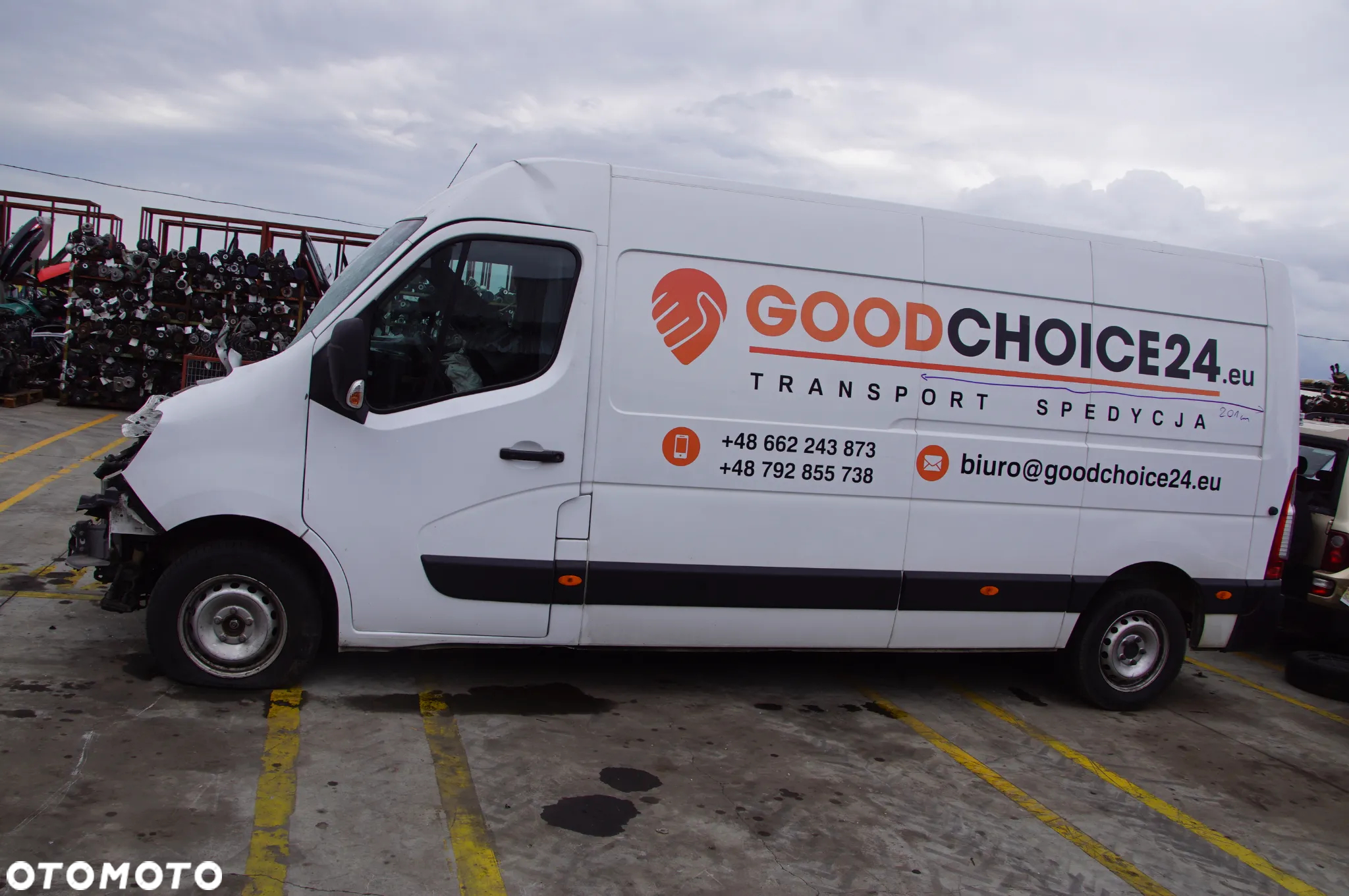 Auto na części - Renault Master III L3H2 2.3 dCi 135 KM M9T716 PF6066 2021R Drzwi Lusterka Klapa Silnik Skrzynia - 3