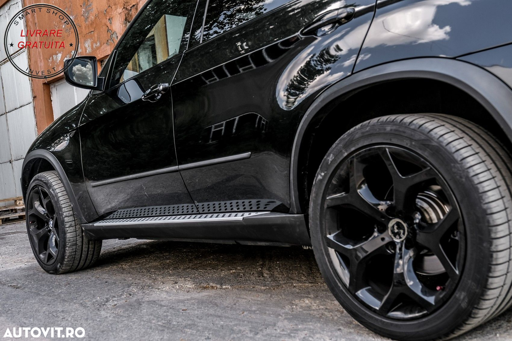 Praguri Trepte Laterale BMW X6 E71 E72 (2008-2014)- livrare gratuita - 12