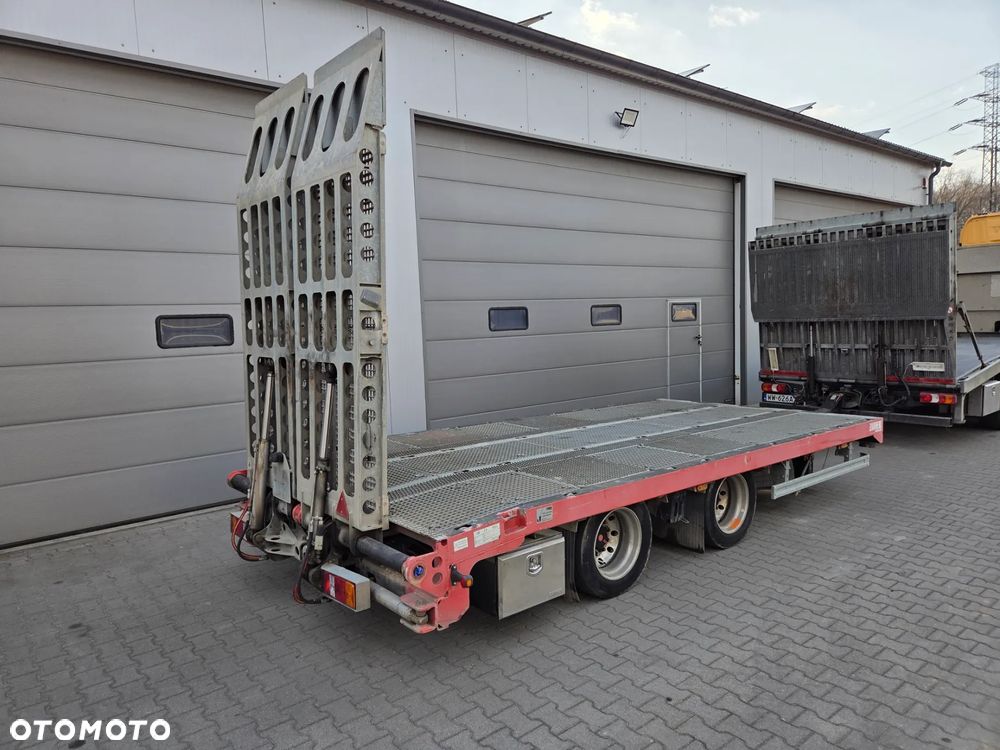 Inny ZANNER ZTL 14 hydrauliczne najazdy transport maszyn pojazdów podnośników pomoc drogowa przewóz pojazdów wózków widłowych - 9