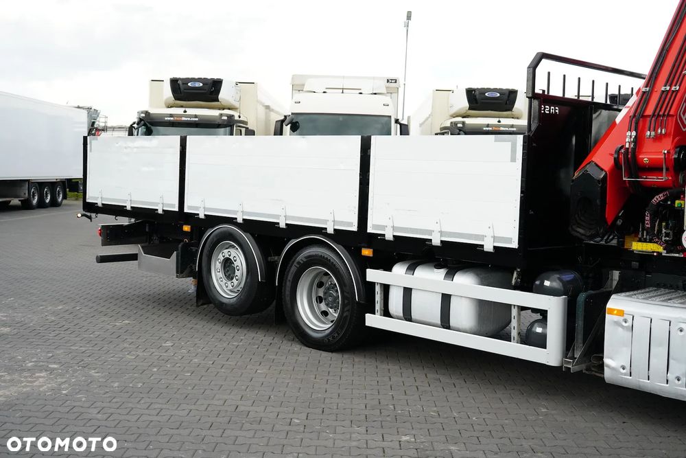 Mercedes-Benz ACTROS / 2543 / 6 X 2 / SKRZYNIOWY + HDS / FASSI F 295 / WYS. 16,5 M / PILOT / OŚ SKRETNA - 38