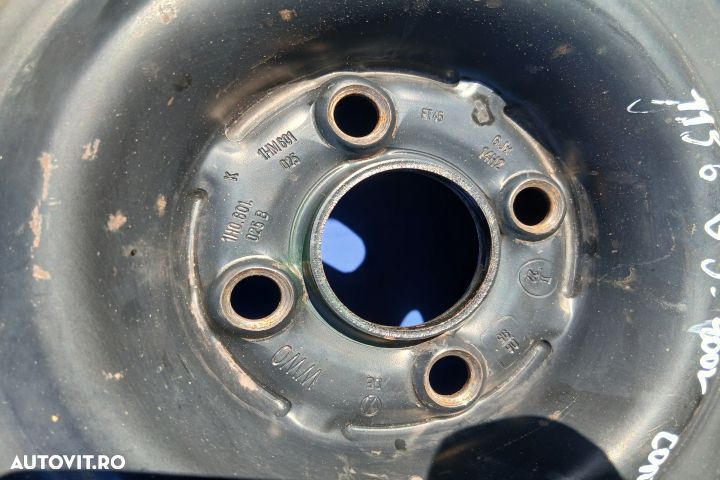 Jante tabla cu anvelope 14 - set 1H0601025B 1HM601025 ET45 6LX14H2 17 - 6