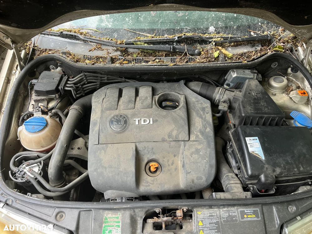 Dezmembrez Skoda Fabia 1 facelift limuzina 2006 1,4 TDI cod motor AMF - 6