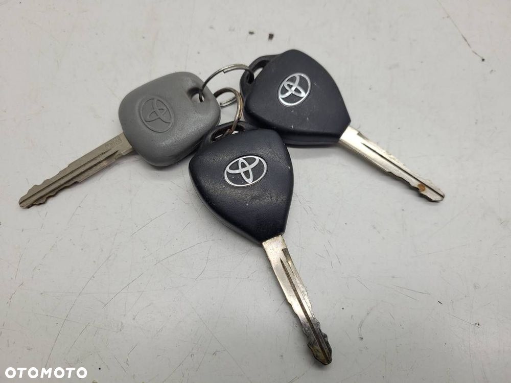 STACYJKA KLUCZYK WKŁADKA KOMPLET TOYOTA COROLLA E15 45020-0204 ORYGINAŁ - 6