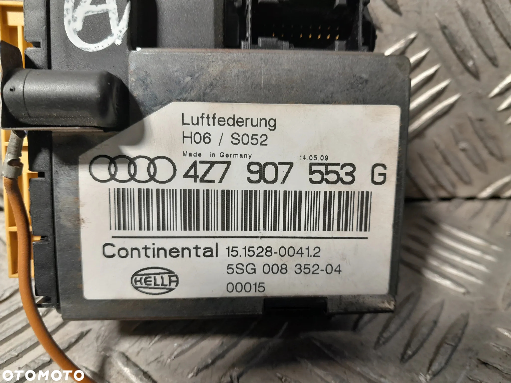 AUDI A6 C5 MODUŁ ZAWIESZENIA ALLROAD 4Z7907553G - 2