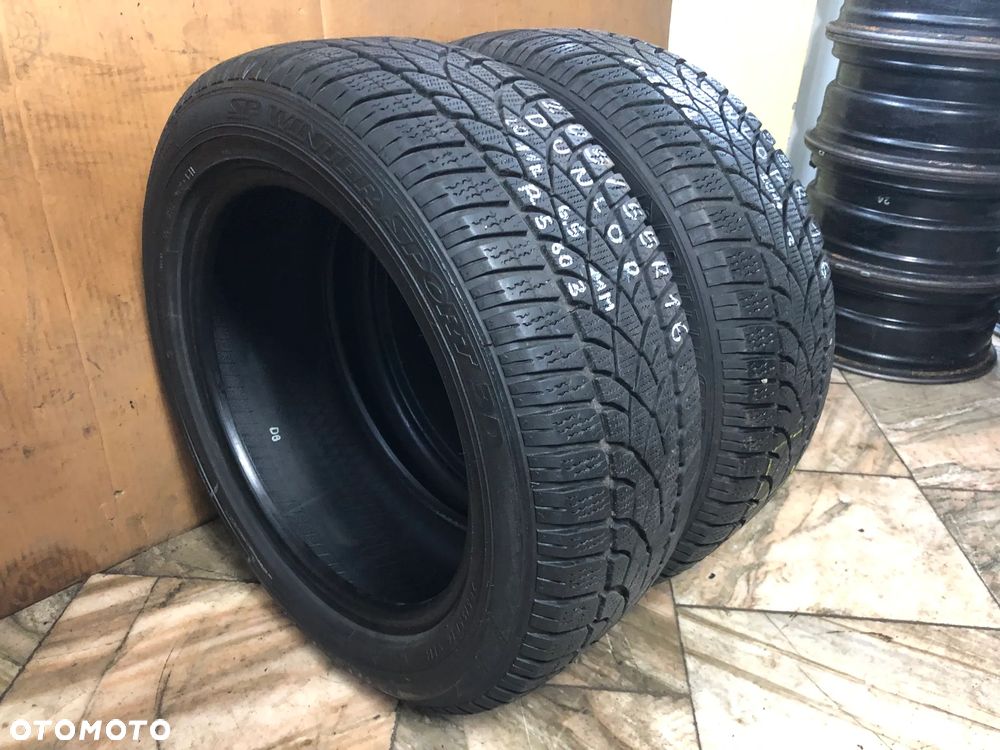 Opony Zimowe 205/55 R16 91H 6,5 MM 2011 Dunlop SP Winter Sport 3D- 2 Szt - Gwarancja Wysyłka Montaż - 4