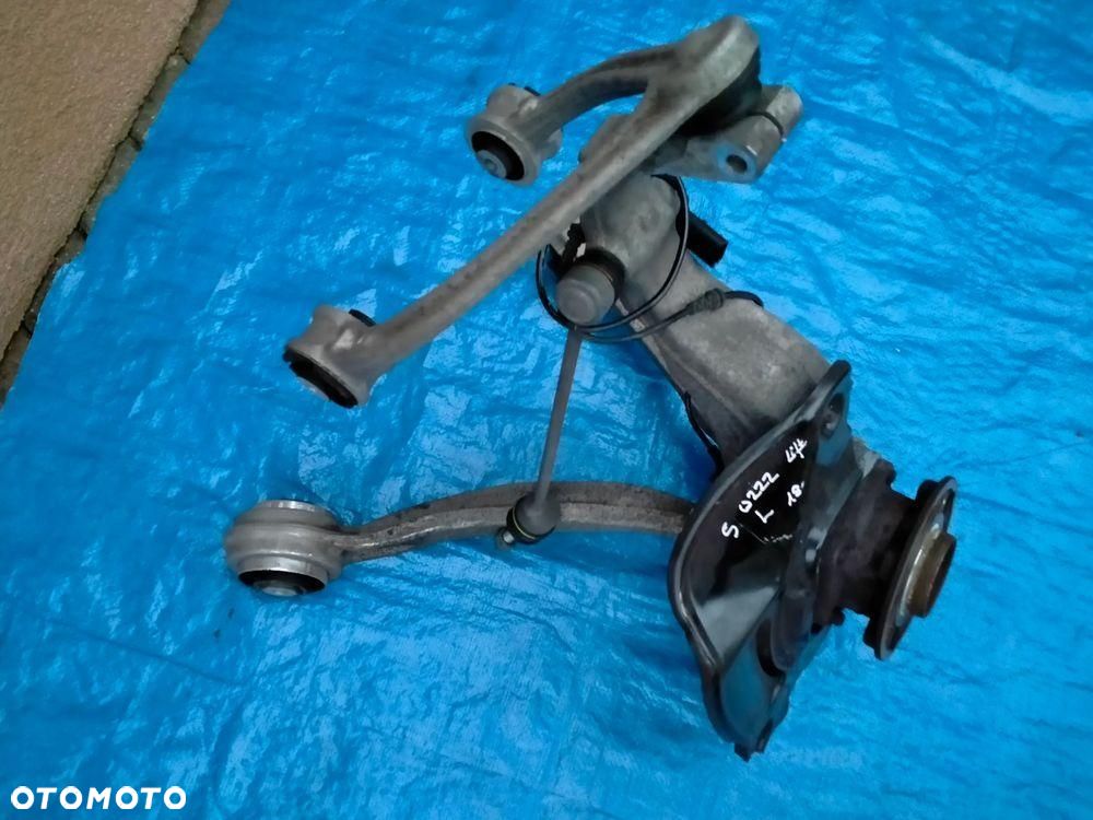 MERCEDES W222 LIFT W217 Zwrotnica Lewa Wahacz Zawieszenie Przód Lewe - 4