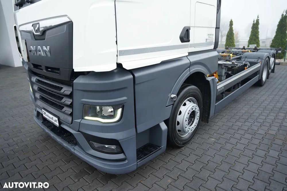 MAN TGX 26.470 / BDF / 6X2 / Suprastructură SDG HV 100/120 / Axă liftabilă / Pentru transport containere / - 9