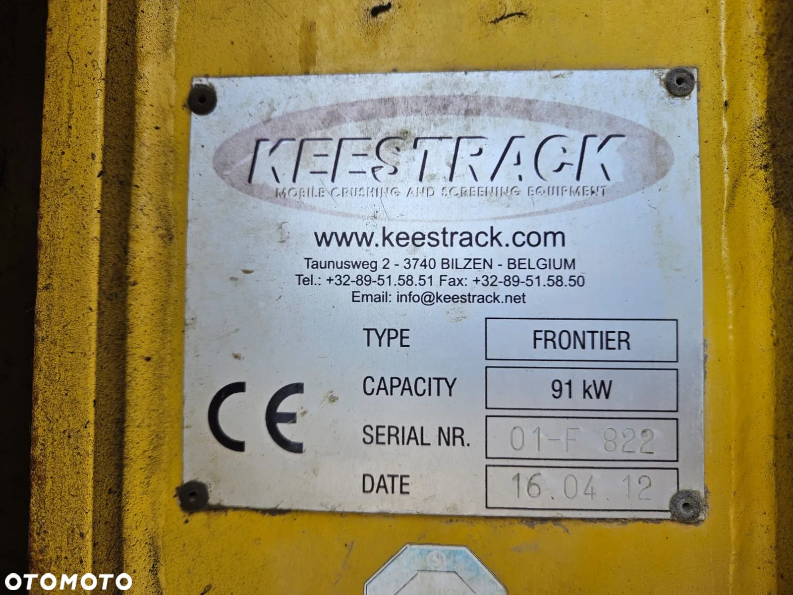 Keestrack FRONTIER K6 PRZESIEWACZ WIBRACYJNY 30TON - 15