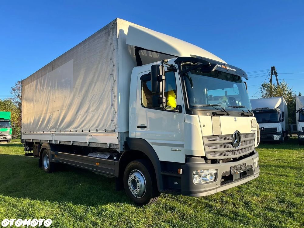 Mercedes-Benz ATEGO 1224L BURTO-PLANDEKA 7.20 m | WINDA | - 1