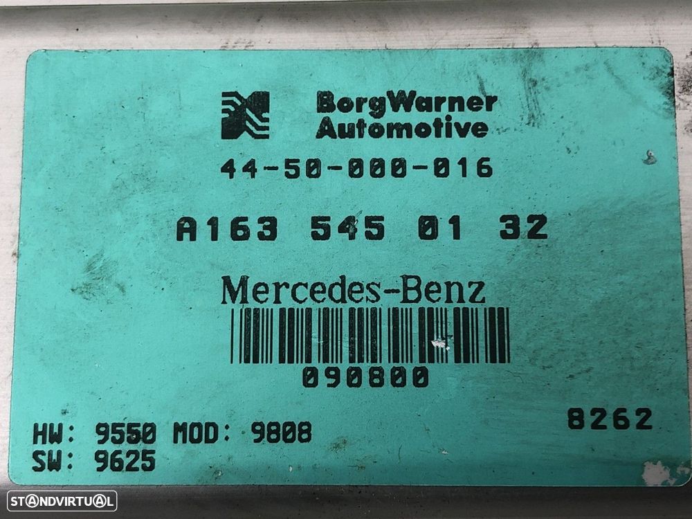 Modulo caixa transferências MERCEDES-BENZ M-CLASS (W163) ML 320 | 02.98 - 08.02... - 5