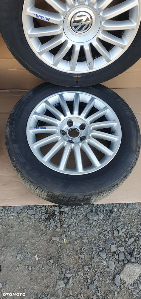Alufelgi z oponami alusy 5X112 7,5J R17 ET40 VW Phaeton 3D0601025AC - 9